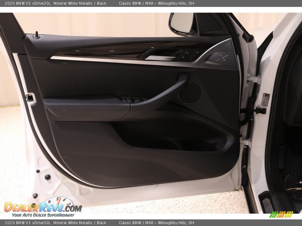 2020 BMW X3 xDrive30i Mineral White Metallic / Black Photo #5