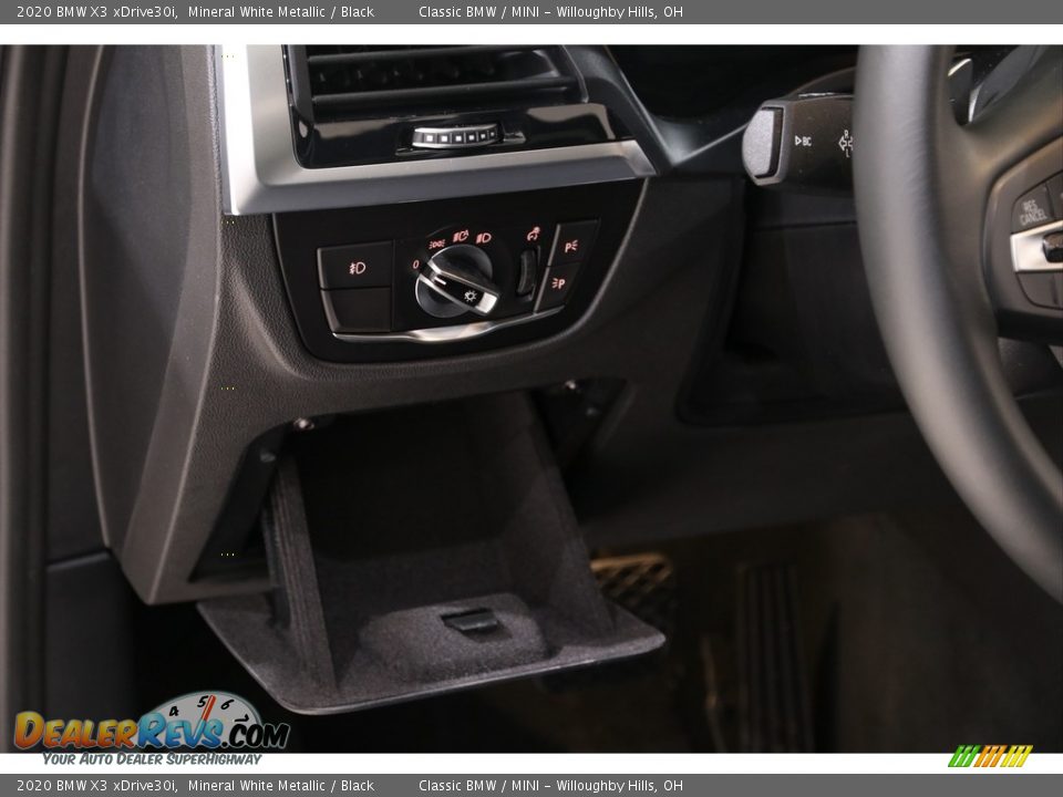 2020 BMW X3 xDrive30i Mineral White Metallic / Black Photo #6