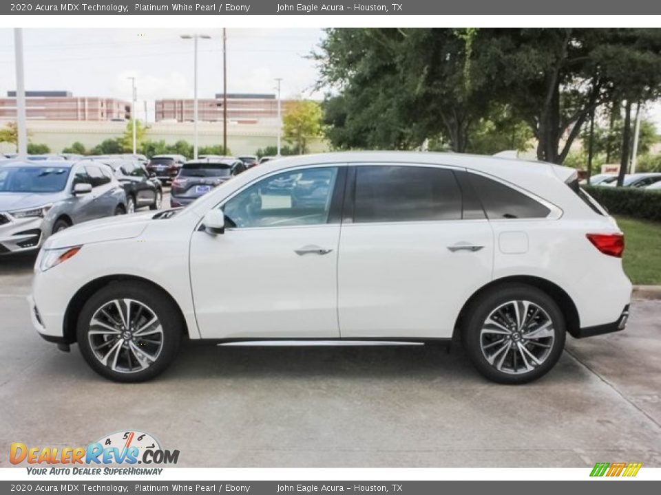 2020 Acura MDX Technology Platinum White Pearl / Ebony Photo #5