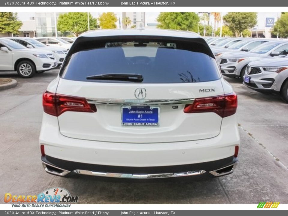 2020 Acura MDX Technology Platinum White Pearl / Ebony Photo #7