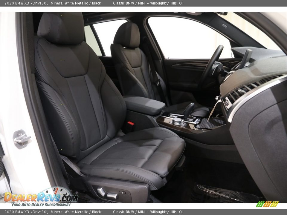 2020 BMW X3 xDrive30i Mineral White Metallic / Black Photo #21