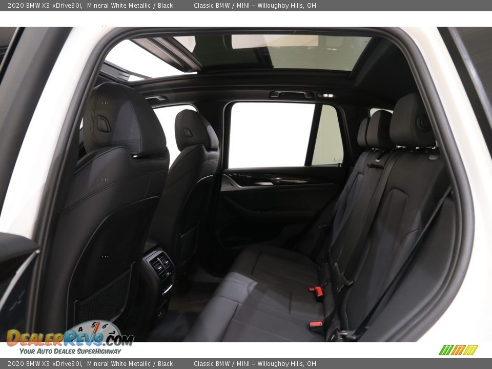 2020 BMW X3 xDrive30i Mineral White Metallic / Black Photo #23