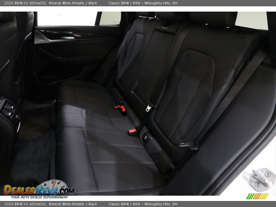 2020 BMW X3 xDrive30i Mineral White Metallic / Black Photo #24