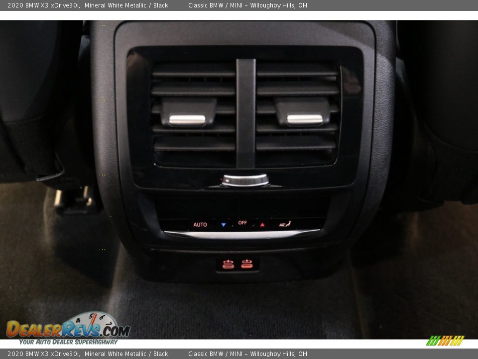 2020 BMW X3 xDrive30i Mineral White Metallic / Black Photo #26