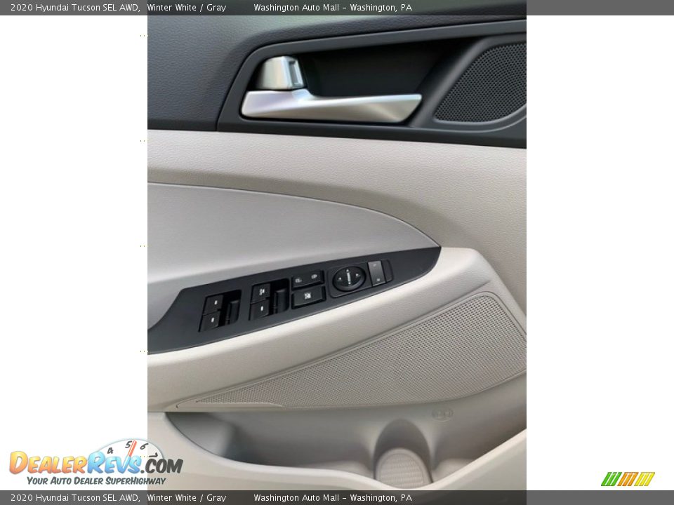 2020 Hyundai Tucson SEL AWD Winter White / Gray Photo #11