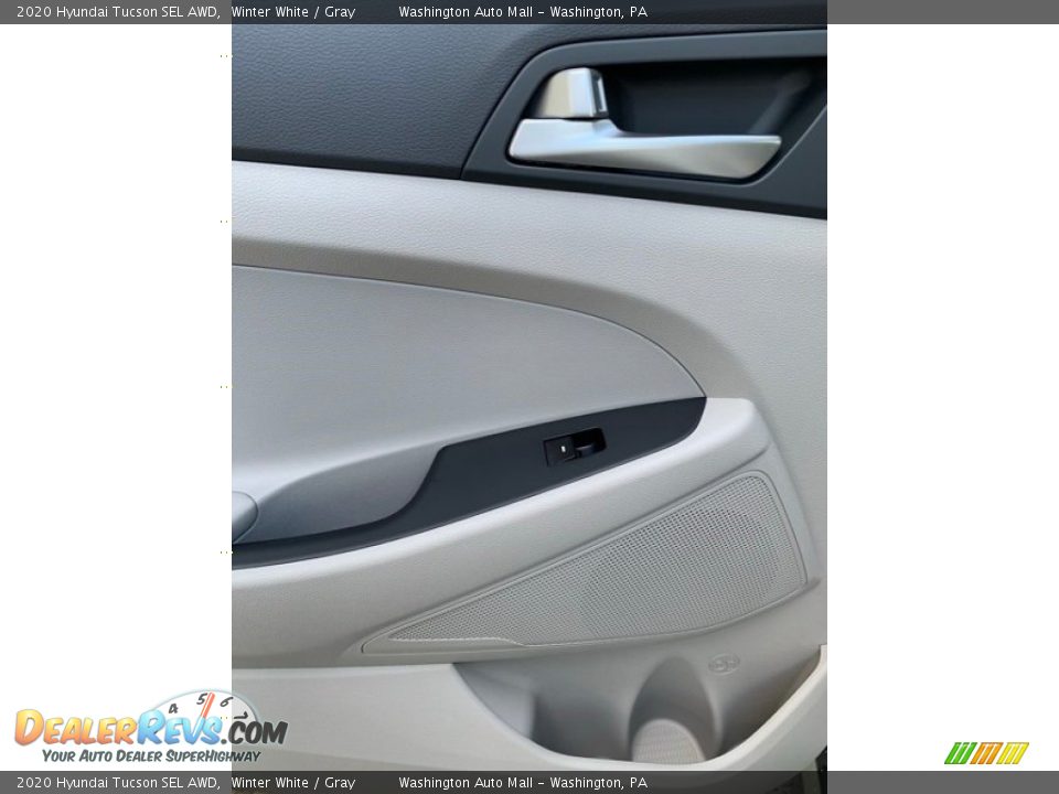 2020 Hyundai Tucson SEL AWD Winter White / Gray Photo #17