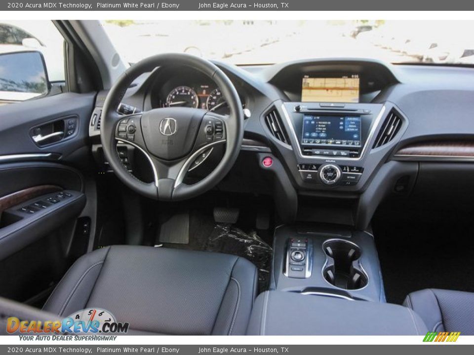 2020 Acura MDX Technology Platinum White Pearl / Ebony Photo #29