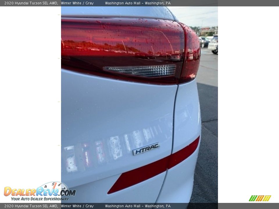 2020 Hyundai Tucson SEL AWD Winter White / Gray Photo #22