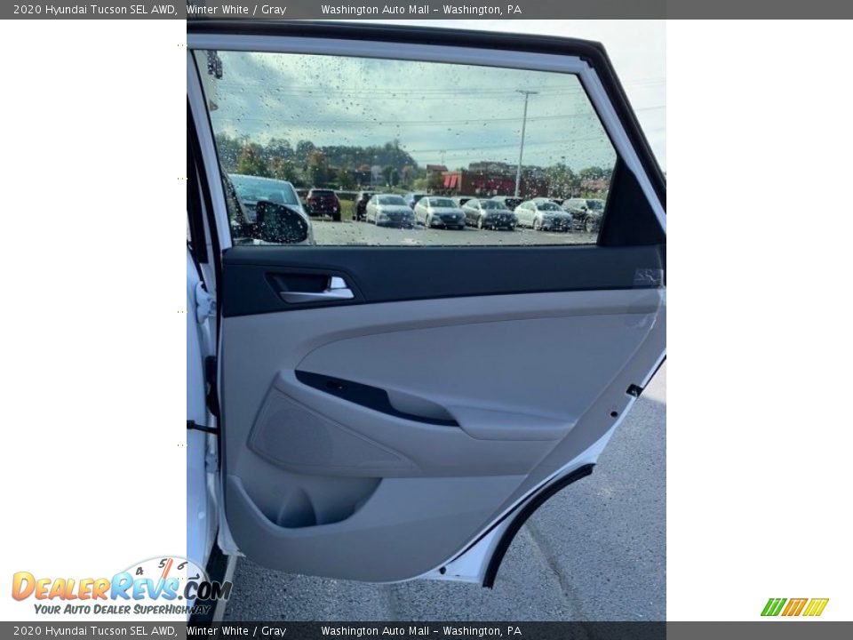 2020 Hyundai Tucson SEL AWD Winter White / Gray Photo #23
