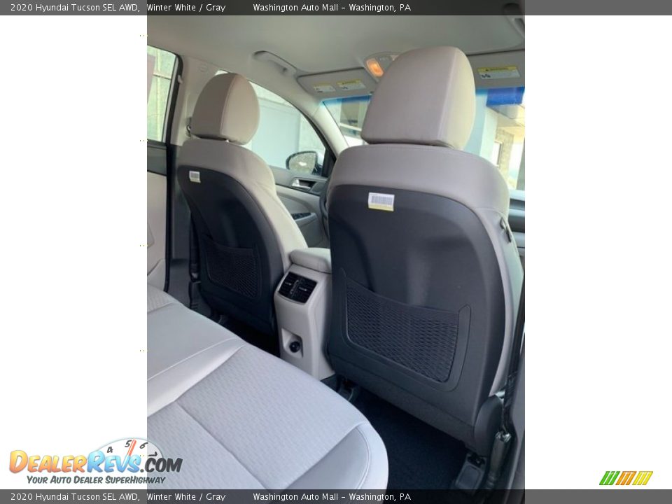 2020 Hyundai Tucson SEL AWD Winter White / Gray Photo #25
