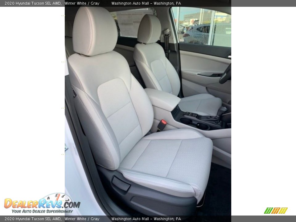 2020 Hyundai Tucson SEL AWD Winter White / Gray Photo #27