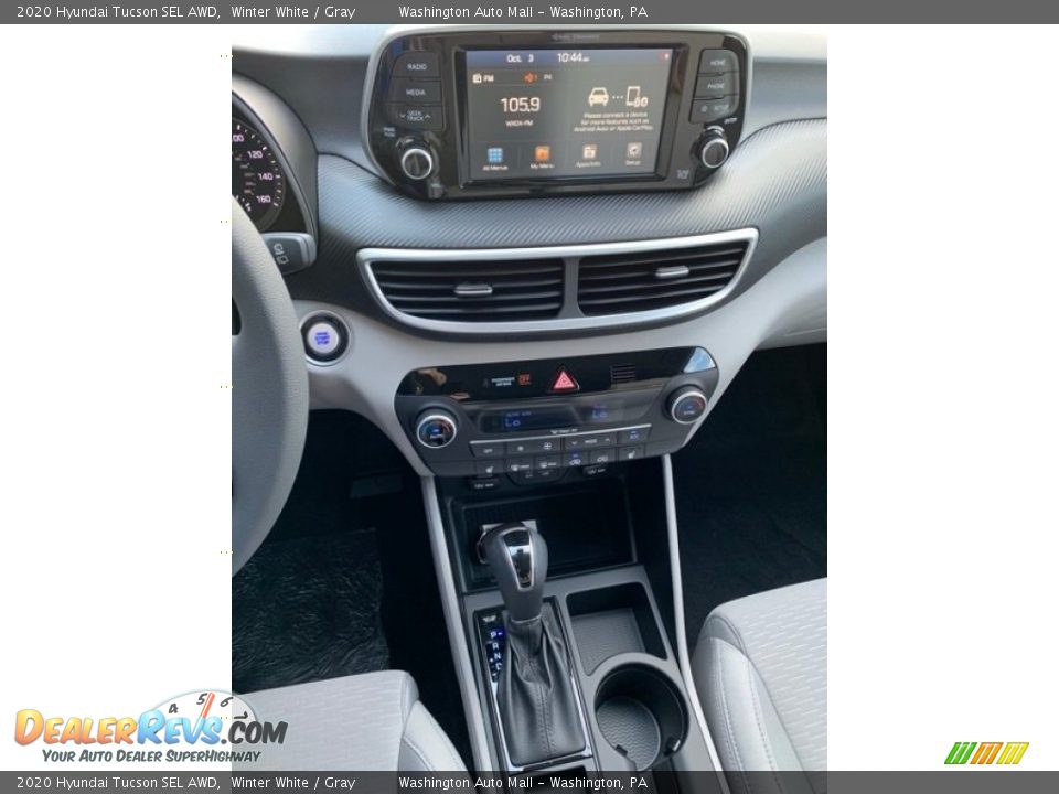 2020 Hyundai Tucson SEL AWD Winter White / Gray Photo #31