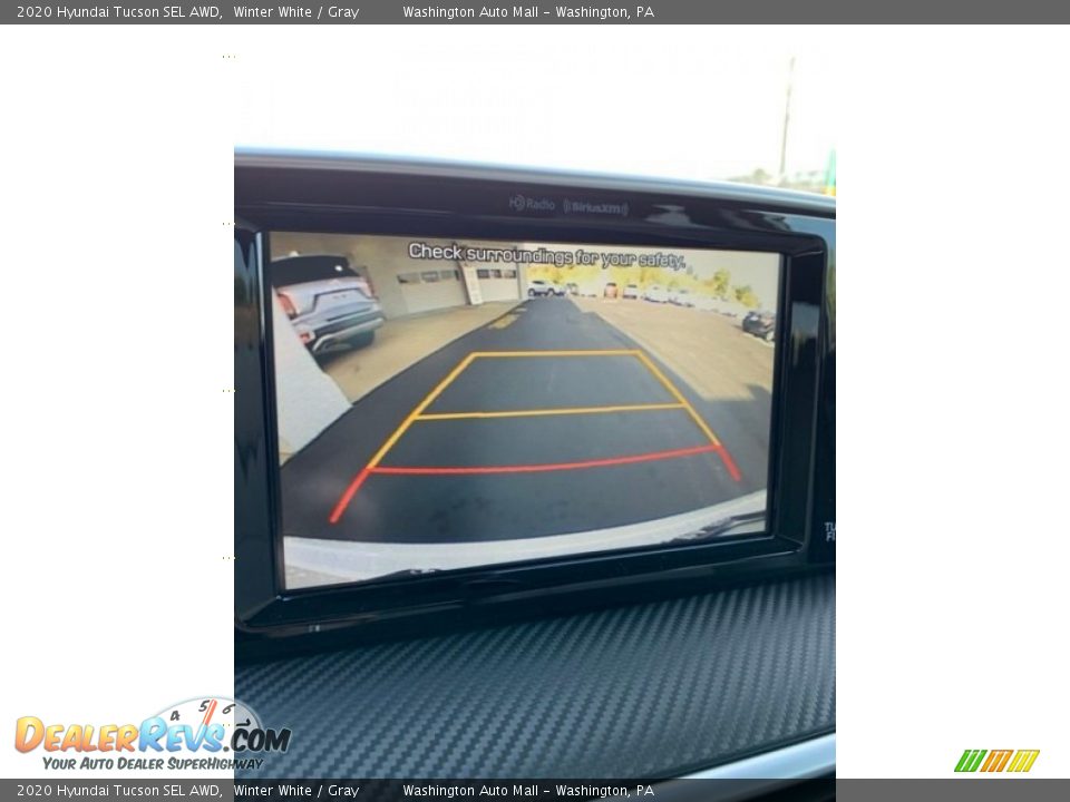 2020 Hyundai Tucson SEL AWD Winter White / Gray Photo #32