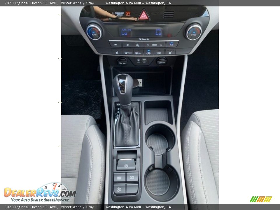 2020 Hyundai Tucson SEL AWD Winter White / Gray Photo #33