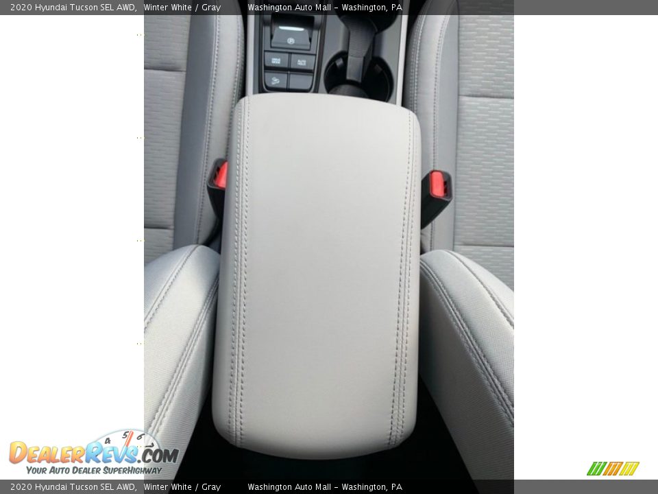 2020 Hyundai Tucson SEL AWD Winter White / Gray Photo #34