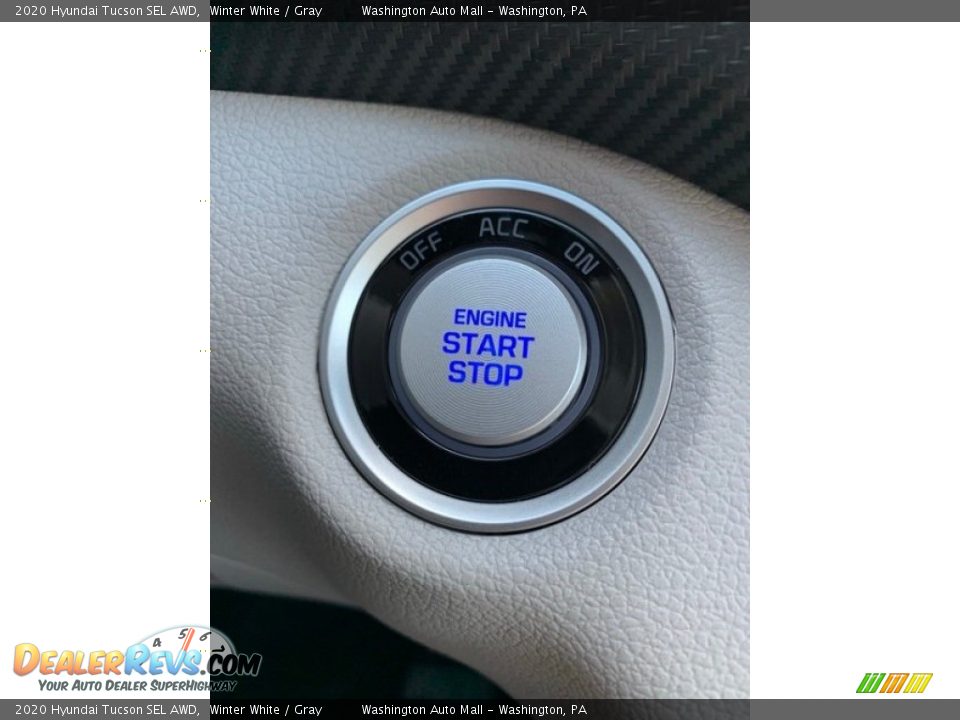 2020 Hyundai Tucson SEL AWD Winter White / Gray Photo #36