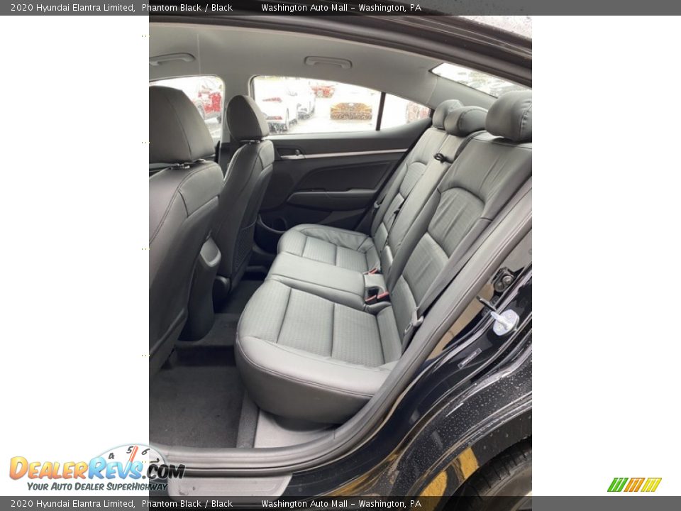 2020 Hyundai Elantra Limited Phantom Black / Black Photo #19