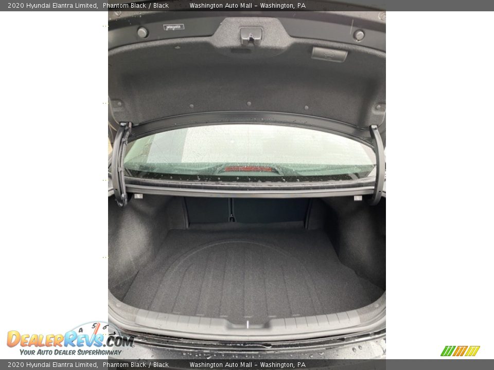 2020 Hyundai Elantra Limited Phantom Black / Black Photo #21
