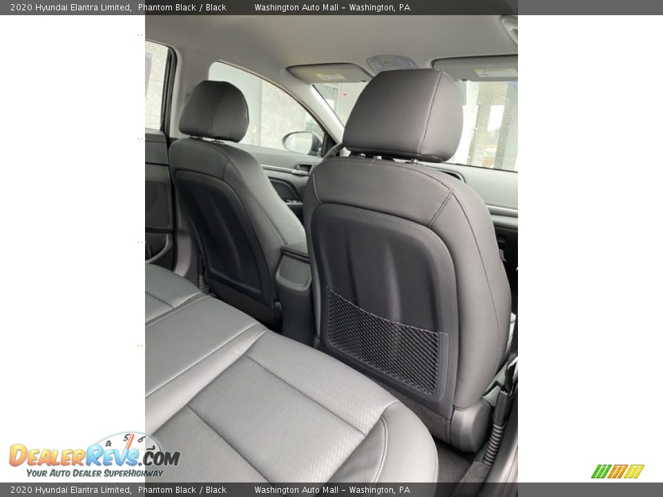 2020 Hyundai Elantra Limited Phantom Black / Black Photo #23