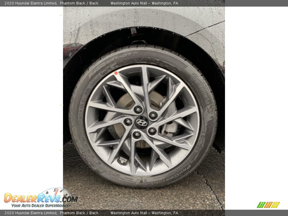 2020 Hyundai Elantra Limited Phantom Black / Black Photo #27