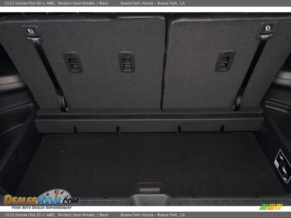 2020 Honda Pilot EX-L AWD Modern Steel Metallic / Black Photo #29