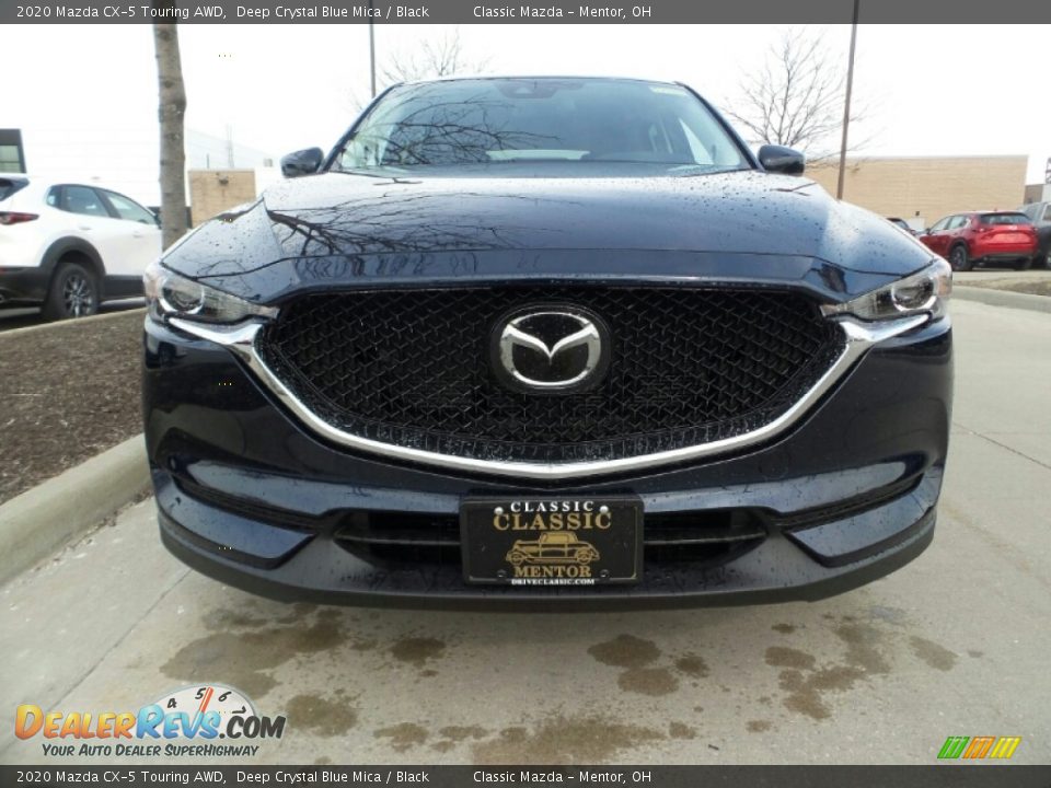 2020 Mazda CX-5 Touring AWD Deep Crystal Blue Mica / Black Photo #2