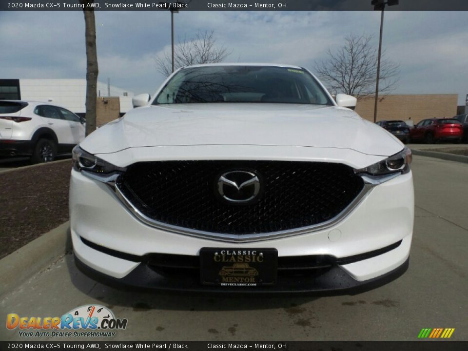 2020 Mazda CX-5 Touring AWD Snowflake White Pearl / Black Photo #2