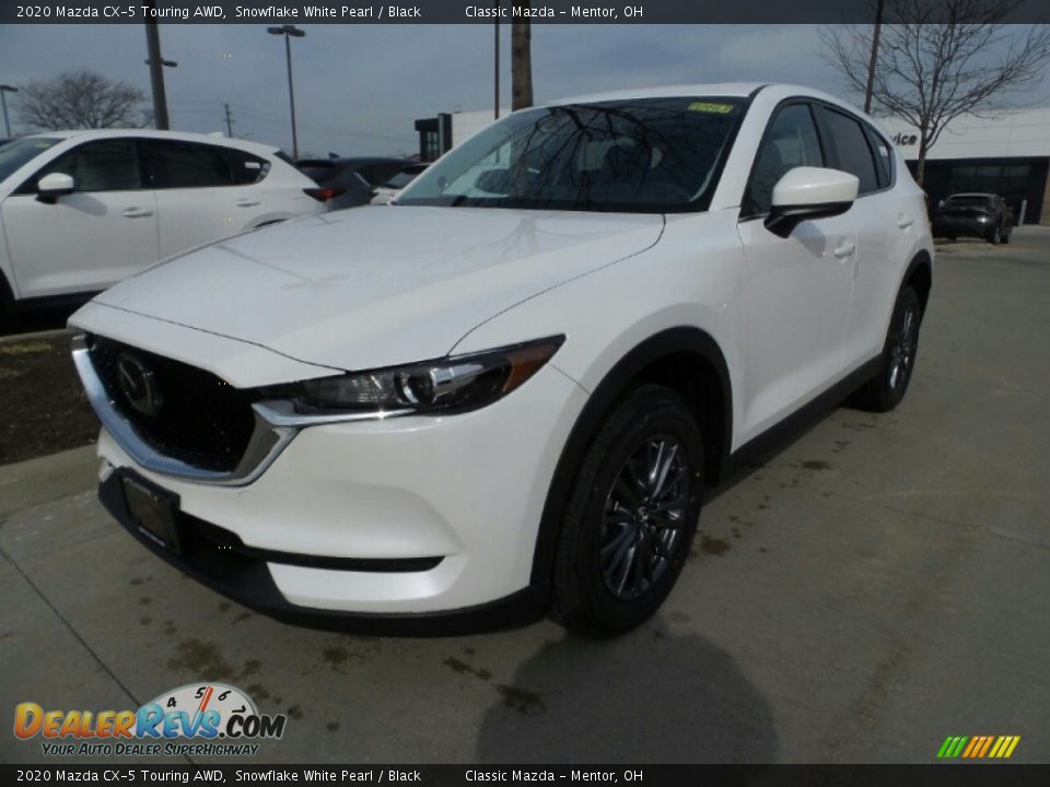 2020 Mazda CX-5 Touring AWD Snowflake White Pearl / Black Photo #3