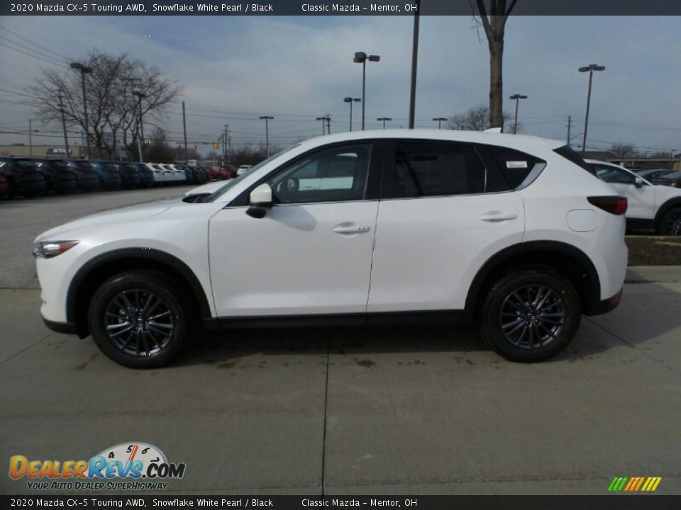 2020 Mazda CX-5 Touring AWD Snowflake White Pearl / Black Photo #4