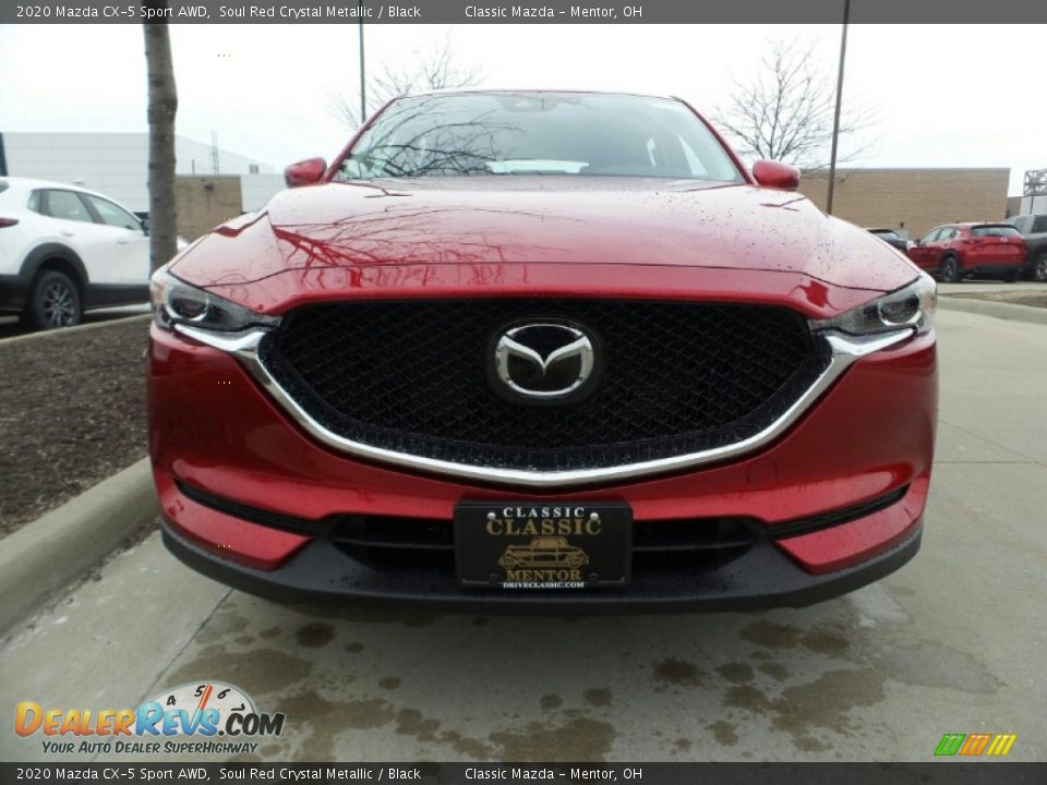 2020 Mazda CX-5 Sport AWD Soul Red Crystal Metallic / Black Photo #2