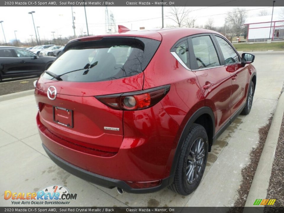 2020 Mazda CX-5 Sport AWD Soul Red Crystal Metallic / Black Photo #7