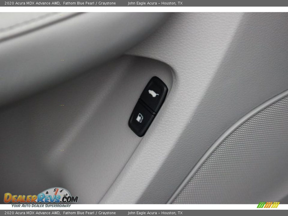 2020 Acura MDX Advance AWD Fathom Blue Pearl / Graystone Photo #14