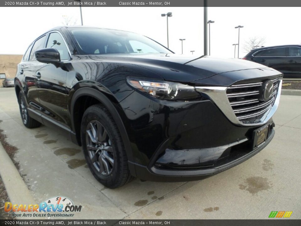 2020 Mazda CX-9 Touring AWD Jet Black Mica / Black Photo #1