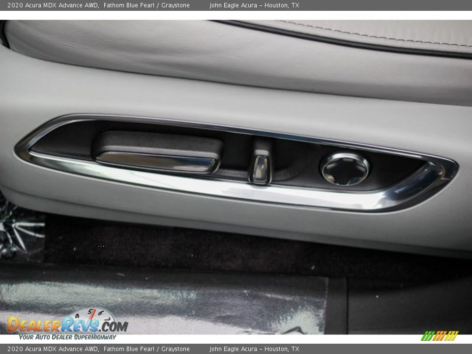2020 Acura MDX Advance AWD Fathom Blue Pearl / Graystone Photo #15