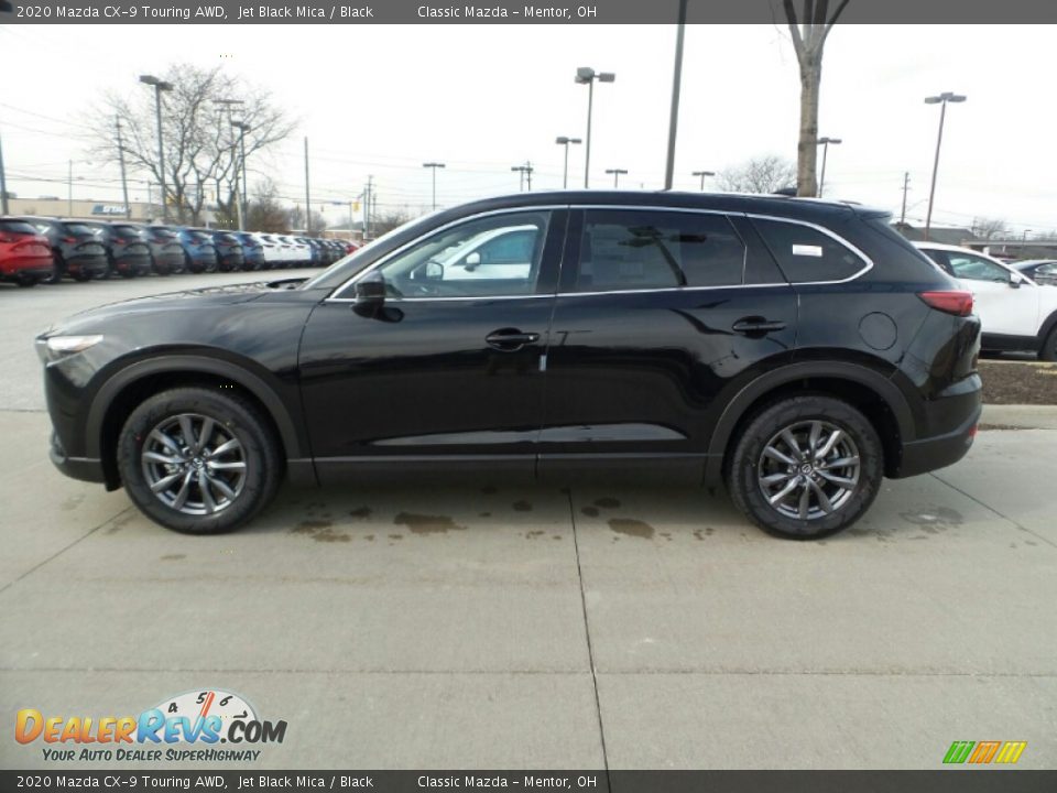 2020 Mazda CX-9 Touring AWD Jet Black Mica / Black Photo #4
