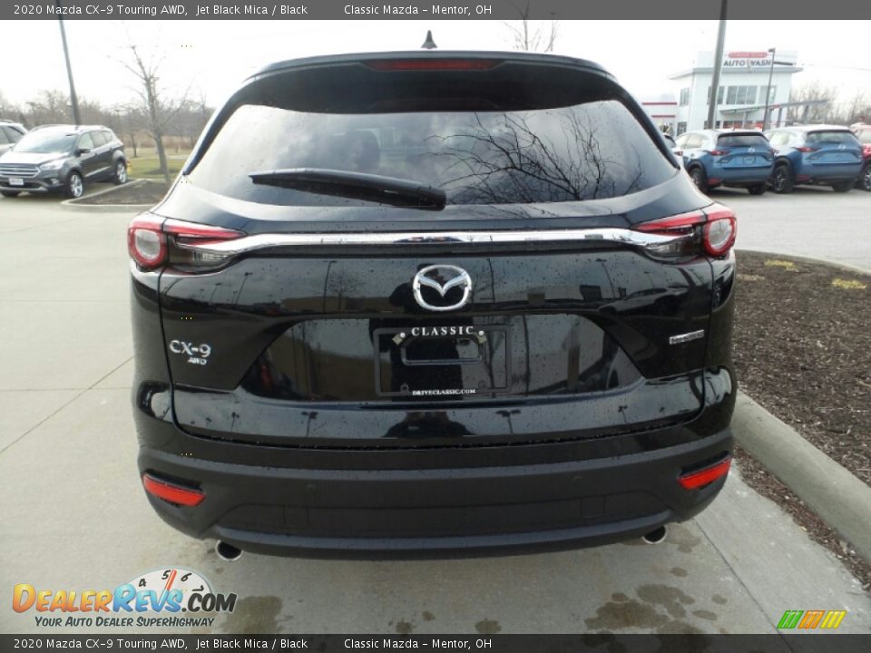 2020 Mazda CX-9 Touring AWD Jet Black Mica / Black Photo #6