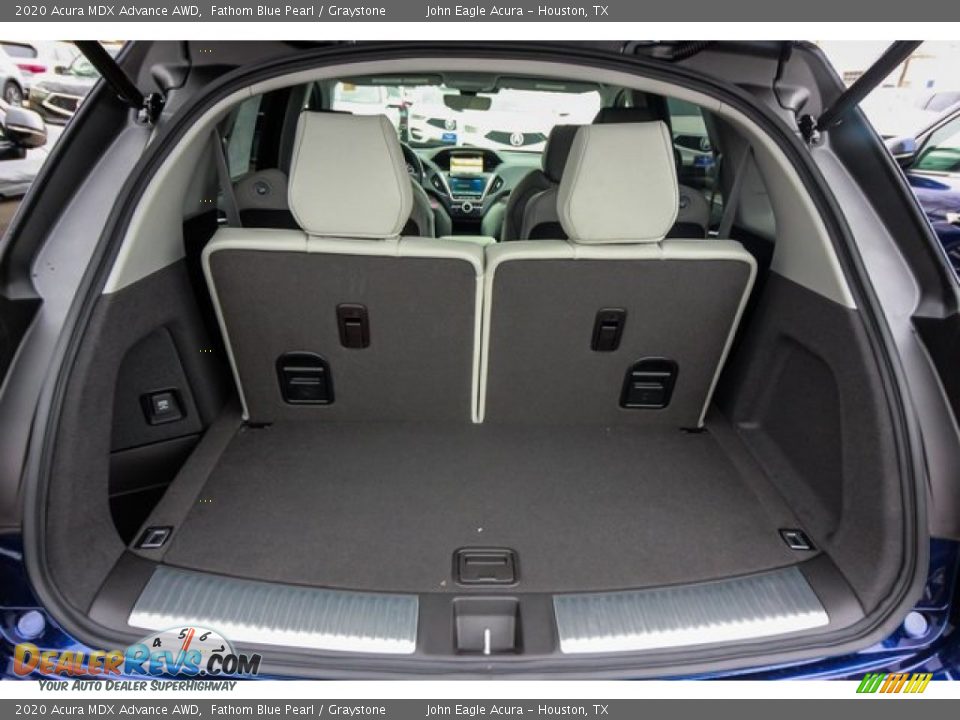 2020 Acura MDX Advance AWD Fathom Blue Pearl / Graystone Photo #22