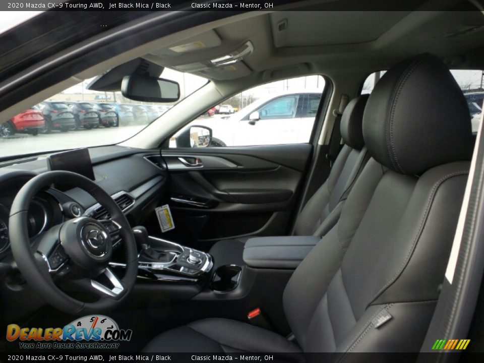 2020 Mazda CX-9 Touring AWD Jet Black Mica / Black Photo #8