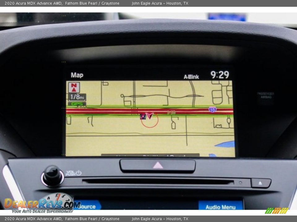 2020 Acura MDX Advance AWD Fathom Blue Pearl / Graystone Photo #31