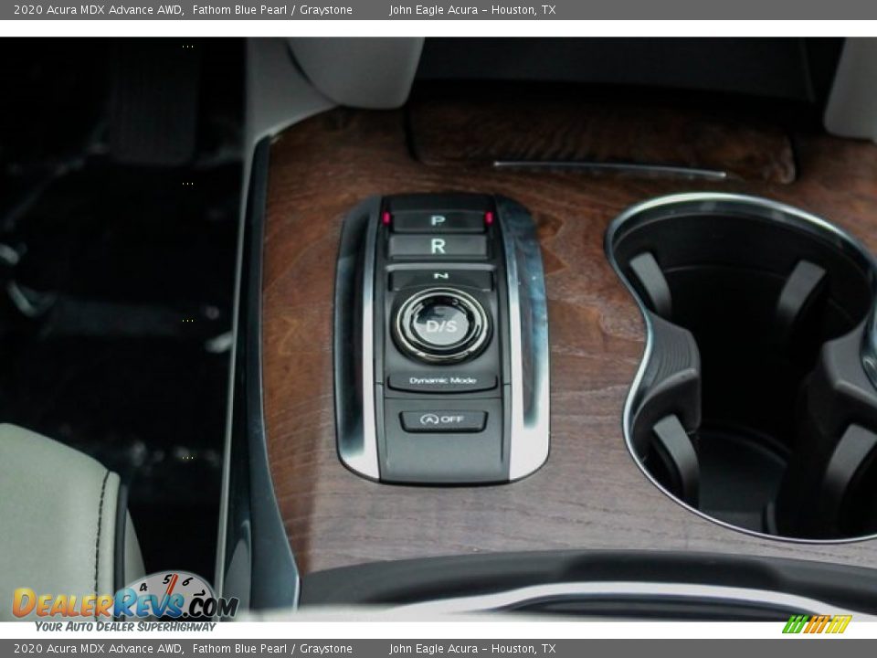 2020 Acura MDX Advance AWD Fathom Blue Pearl / Graystone Photo #34