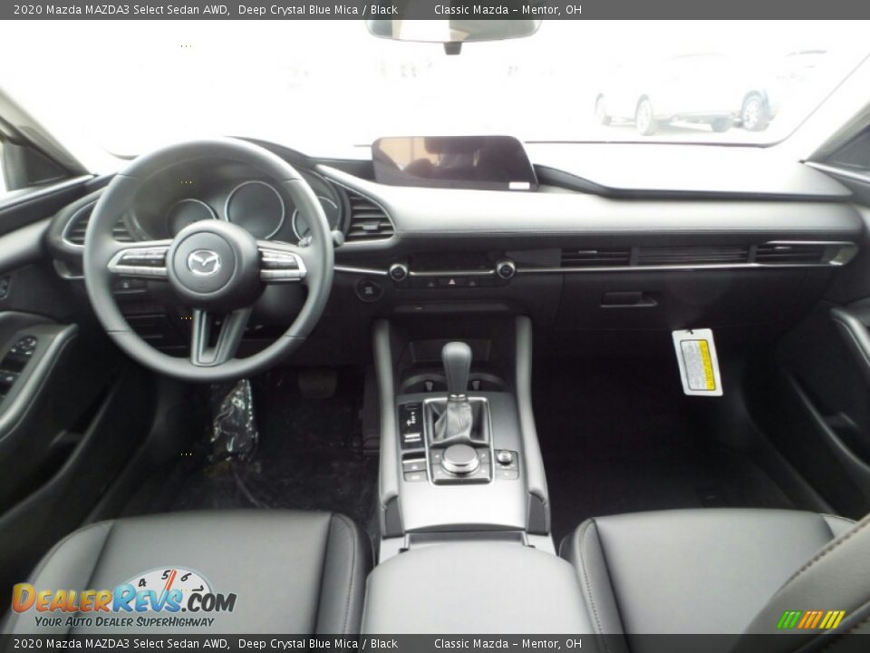 2020 Mazda MAZDA3 Select Sedan AWD Deep Crystal Blue Mica / Black Photo #10