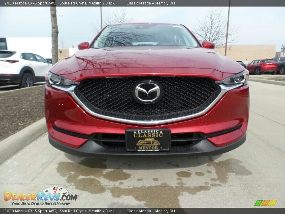 2020 Mazda CX-5 Sport AWD Soul Red Crystal Metallic / Black Photo #2