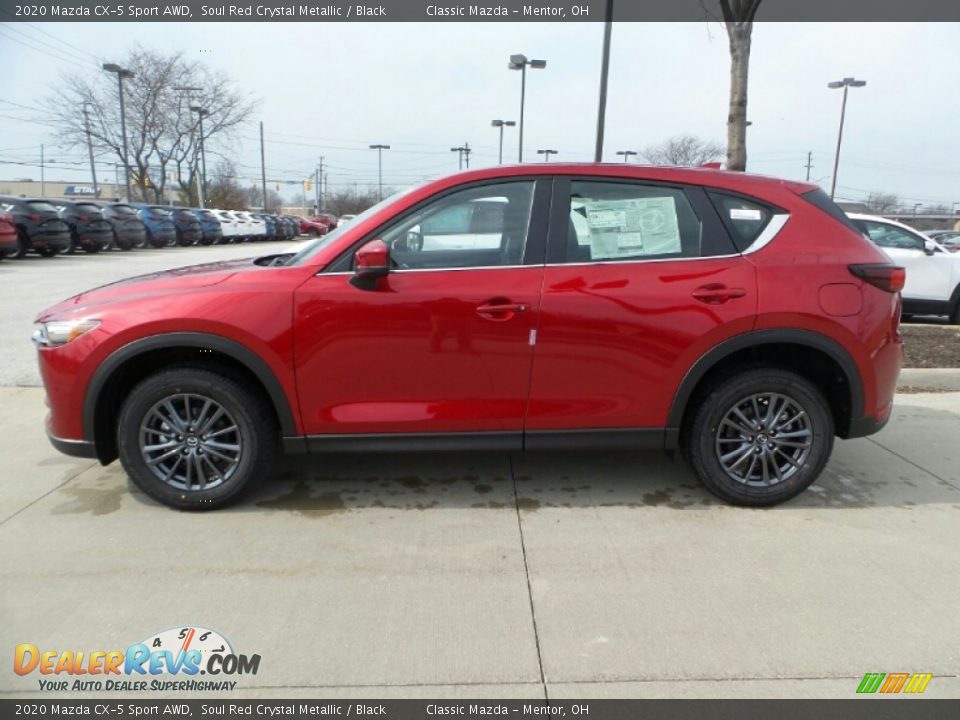 Soul Red Crystal Metallic 2020 Mazda CX-5 Sport AWD Photo #4