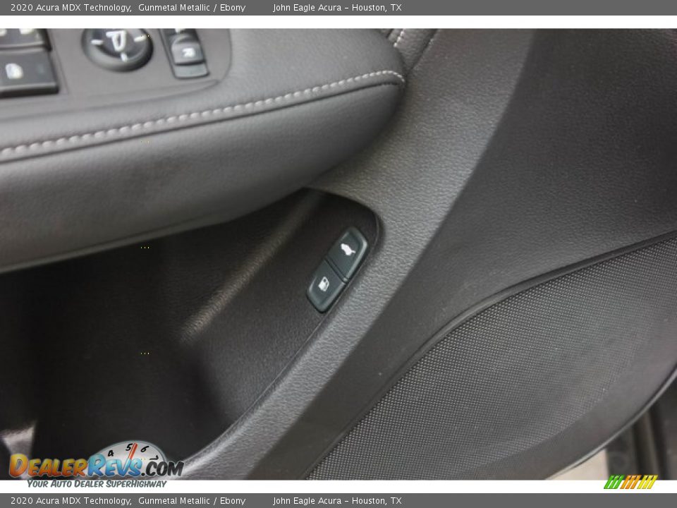 2020 Acura MDX Technology Gunmetal Metallic / Ebony Photo #14
