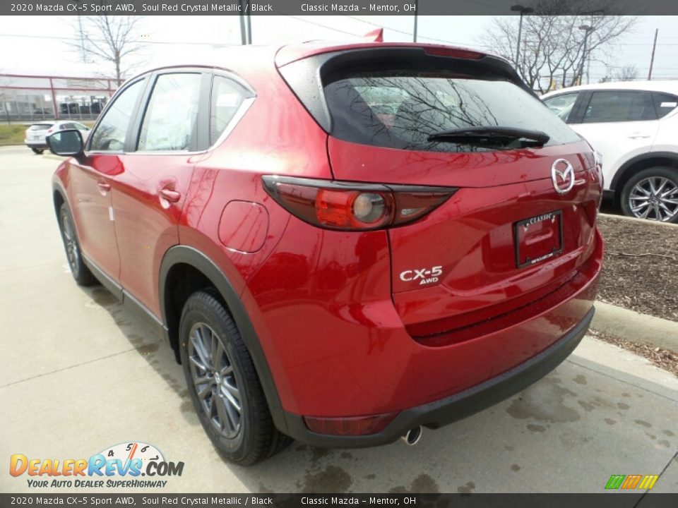2020 Mazda CX-5 Sport AWD Soul Red Crystal Metallic / Black Photo #5