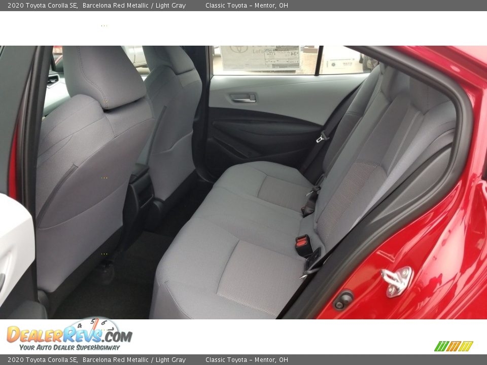2020 Toyota Corolla SE Barcelona Red Metallic / Light Gray Photo #3
