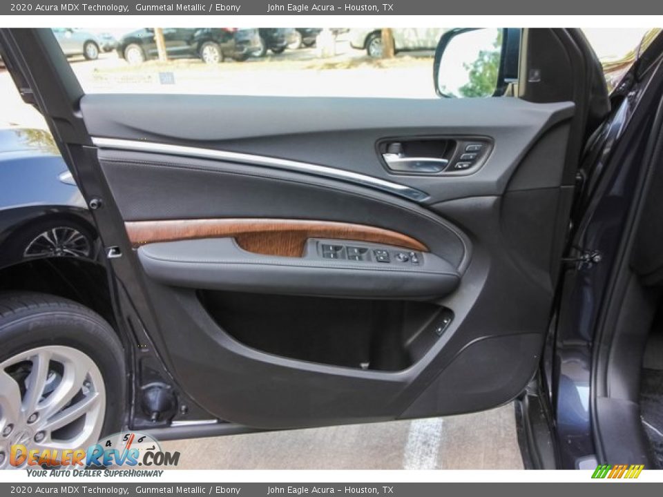 2020 Acura MDX Technology Gunmetal Metallic / Ebony Photo #16