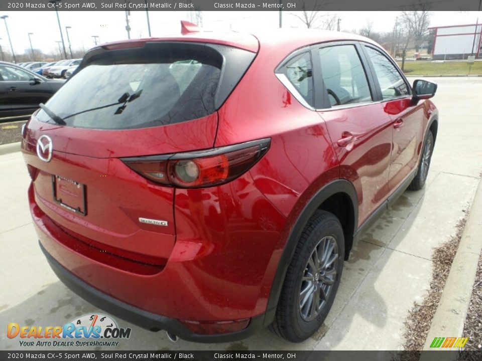 2020 Mazda CX-5 Sport AWD Soul Red Crystal Metallic / Black Photo #7