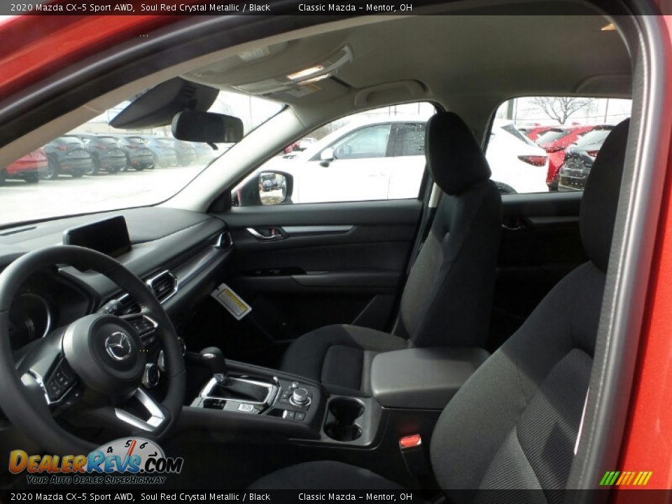 2020 Mazda CX-5 Sport AWD Soul Red Crystal Metallic / Black Photo #8