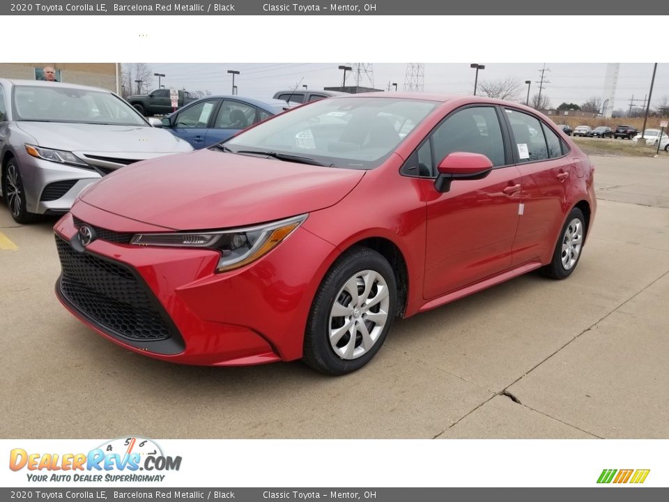 2020 Toyota Corolla LE Barcelona Red Metallic / Black Photo #1